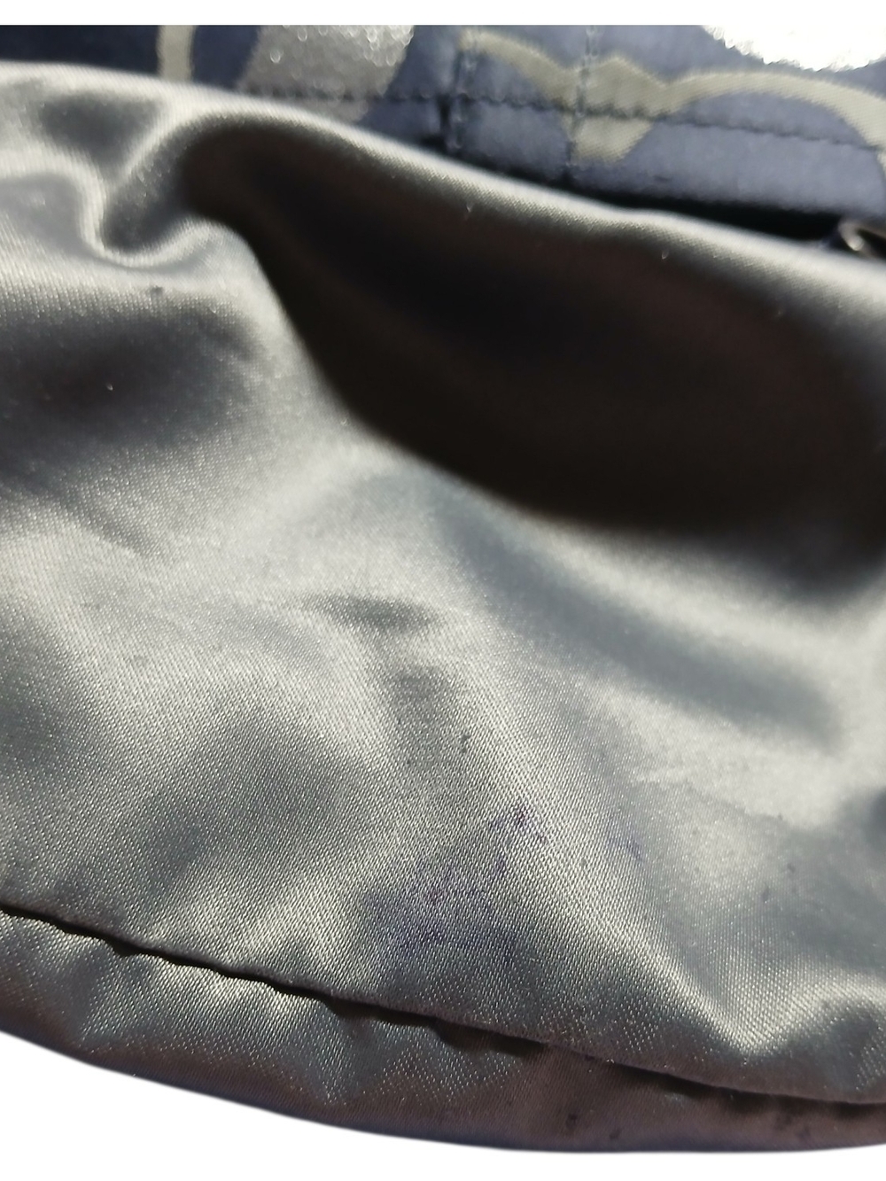 Coach Navy Signature Chain Crossbody Bag - Picture 6 of 6